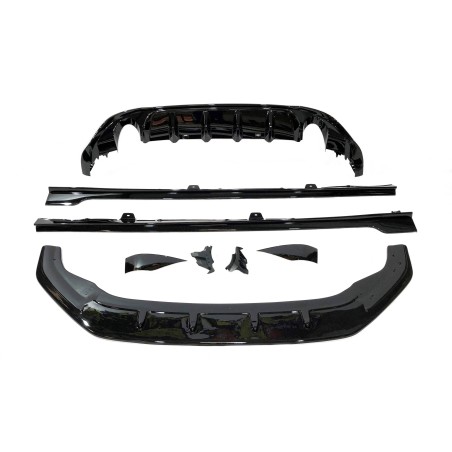 Kit De Carrosserie Volkswagen Golf 7.5 GTI Look TCR Noir brillant