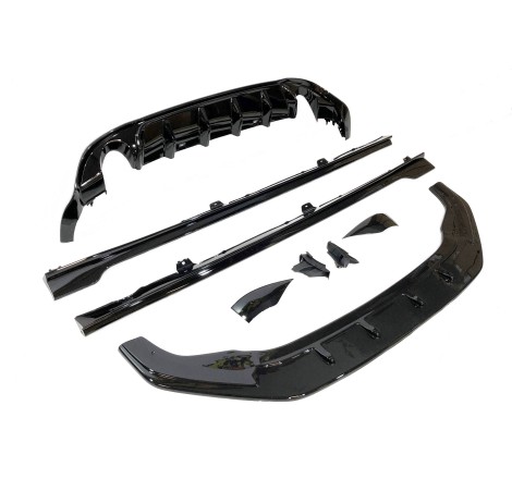 Body Kit Volkswagen Golf 7.5 GTI Look TCR Glossy Black