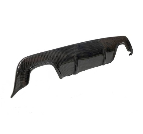 Diffuseur Arrière BMW E60 / E61 Look M-Tech Carbone 2 Sorties
