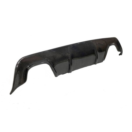 Diffuseur Arrière BMW E60 / E61 Look M-Tech Carbone 2 Sorties