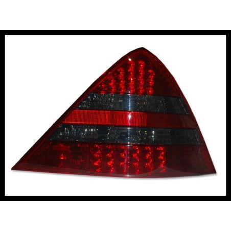 Set Of Rear Tail Lights Mercedes SLK R170 1996-2004 Led Red