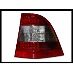 Set Of Rear Tail Lights Mercedes W163 2002-2004 Ml Led Red