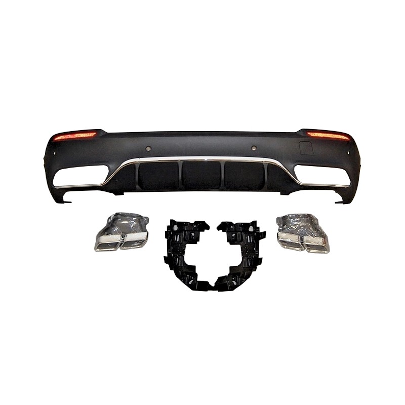 Rear Diffuser MERCEDES X253 GLS 2015-2019 ABS