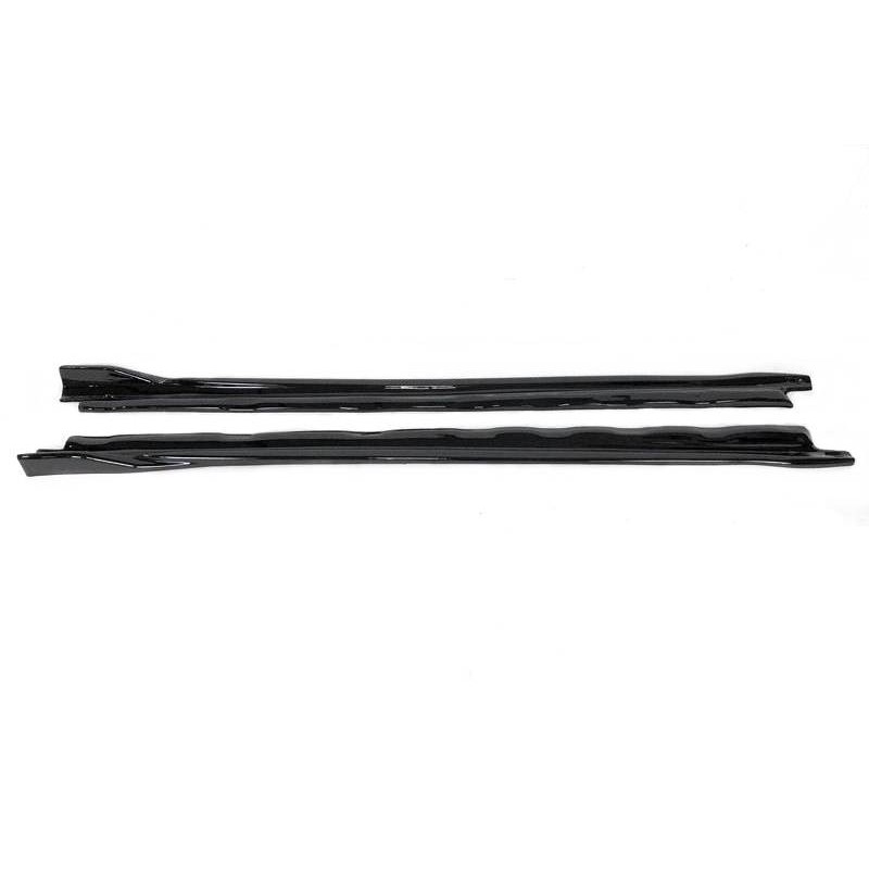 Side Skirts Diffuser Volkswagen Golf 8 Pro Rline Gti Glossy Black