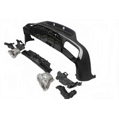 Rear Diffuser Mercedes GLC X253 COUPE 2020+