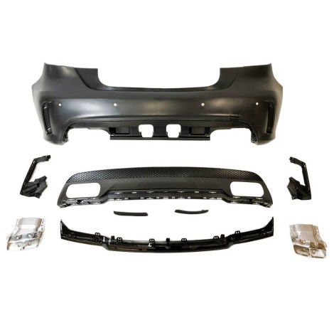 Rear Bumper Mercedes W176 2012-2015 A45 Look AMG