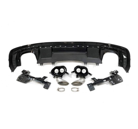 Rear Diffuser Audi A4 2020+ Look RS4 ABS