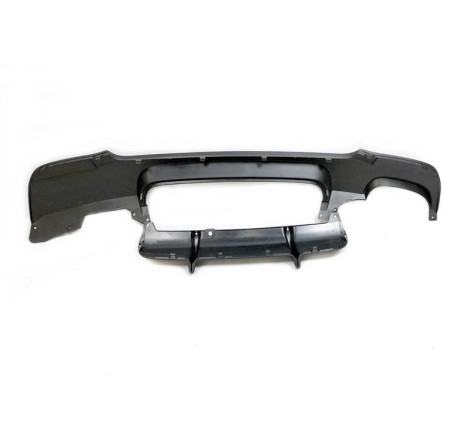 Rear Diffuser BMW E92 / E93 look M Performance 1 Exhaust Double ABS