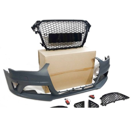 Front Bumper Audi A4 B8 13-15 Sedan/Avant Look RS4