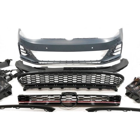 Front Bumper Volkswagen Golf 7 3/5D 12-16 look 7.5 GTI