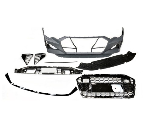 Front Bumper Audi A6 C8 2020+ Look RS6
