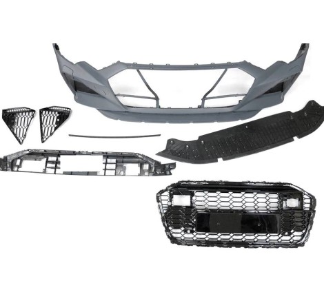 Front Bumper Audi A6 C8 2020+ Look RS6