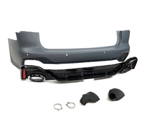 Rear Bumper Audi A6 C8 Avant Look RS6