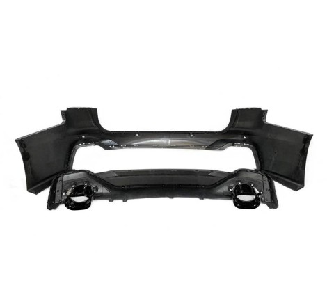 Rear Bumper Audi A6 C8 Avant Look RS6