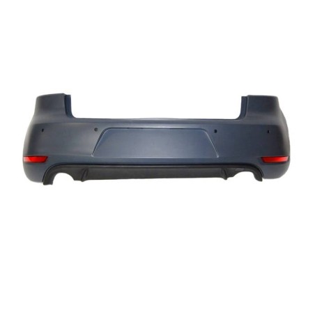 Rear Bumper Volkswagen Golf 6 GTI 2 Exhausts ABS