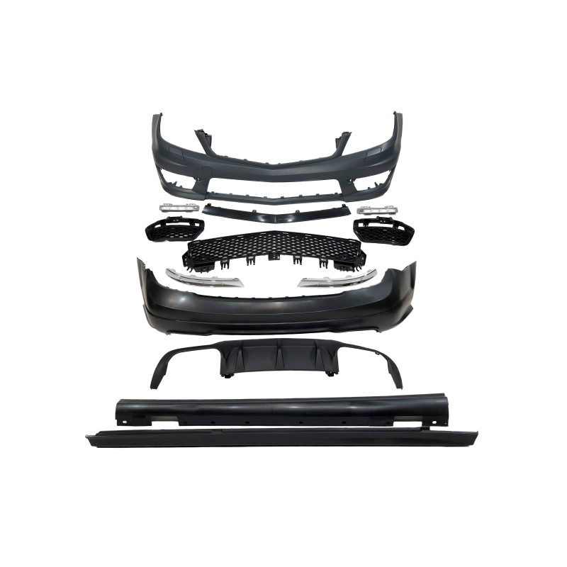 Kit De Carrosserie Mercedes W204 4P 2007-2013 Look AMG