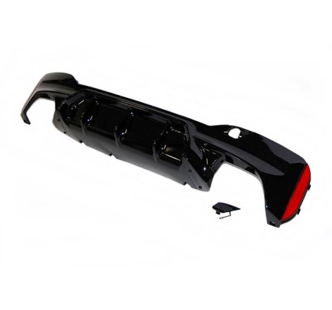 Rear Diffuser BMW G30 / G31 M Look M5 Gloss Black