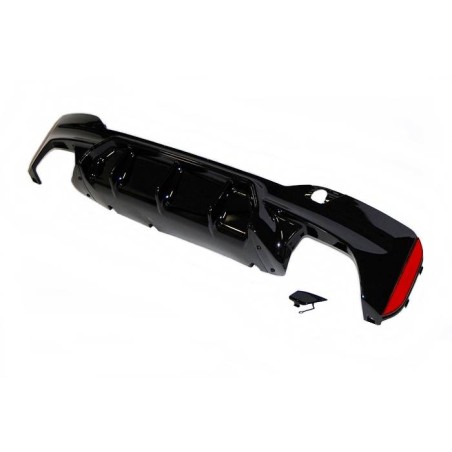 Rear Diffuser BMW G30 / G31 M Look M5 Gloss Black