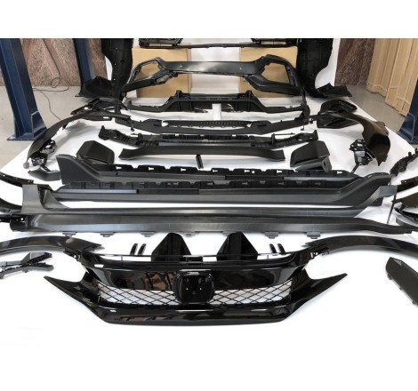 Body Kit Honda Civic Hatchback 2016-2021 look Type R 2020