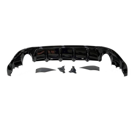 Rear Diffuser Volkswagen Golf 7.5 Glossy Black