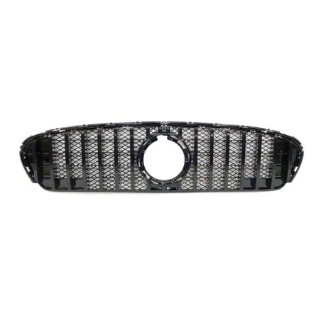 Front Grill Mercedes GLC X253 2020 Look GT Black Camera