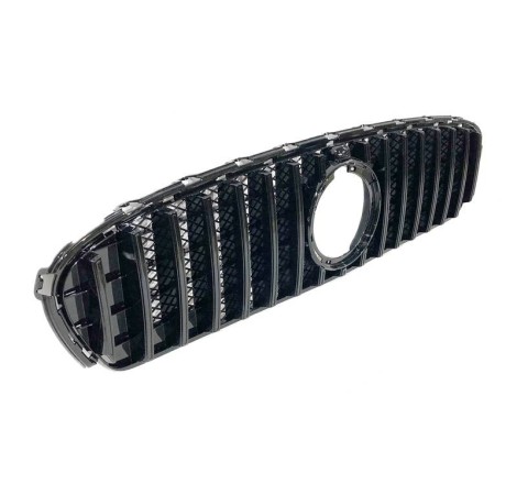 Front Grill Mercedes GLC X253 2020 Look GT Black Camera