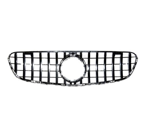 Front Grill Mercedes GLC X253 2015-2019 Look GT Glossy Black