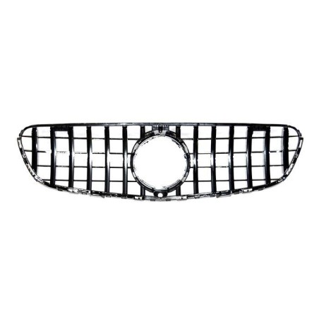 Front Grill Mercedes GLC X253 2015-2019 Look GT Glossy Black