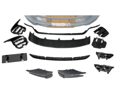 Front Bumper Porsche Macan 2014-2017 Look Turbo
