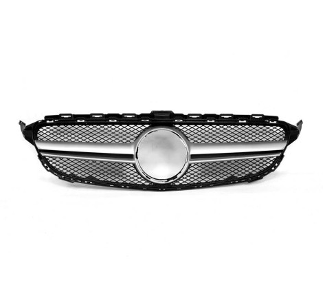 Front Bumper Mercedes W205 2014-2018 Coupe / 4D / SW look AMG C63 Front spoiler