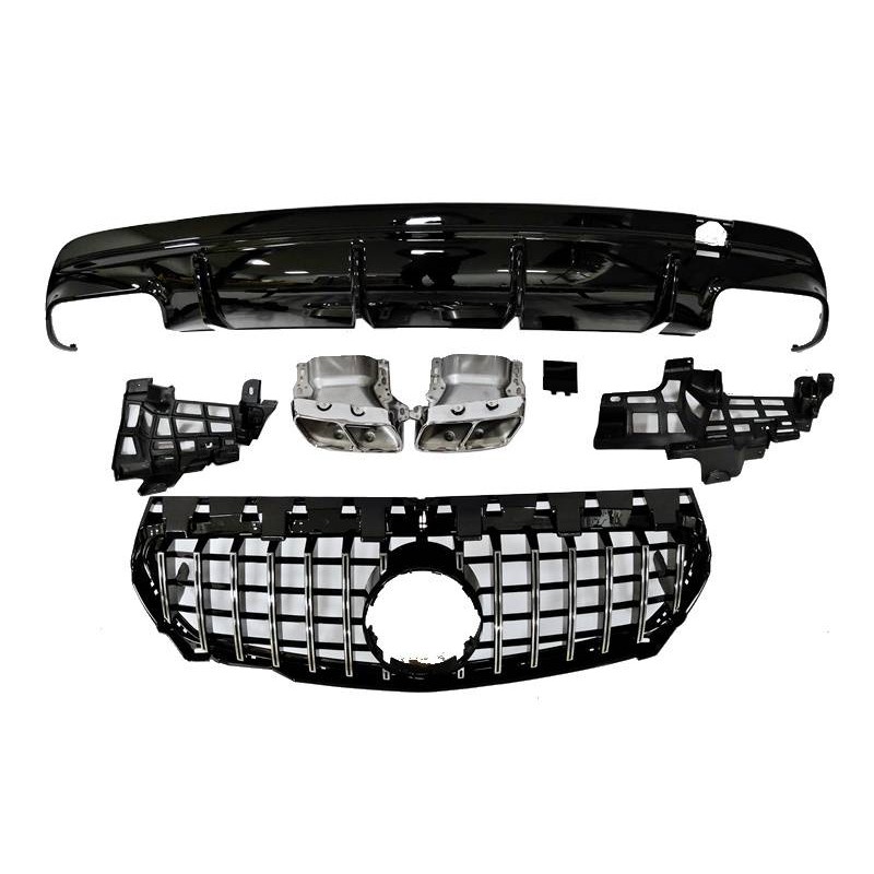 Kit De Carrosserie Mercedes CLA W117 2016-2018 4D/SW Style Facelift look A45