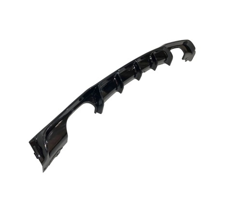 REAR DIFFUSER BMW F30 / F31 LOOK M PERFORMANCE 2 exhausts ABS
