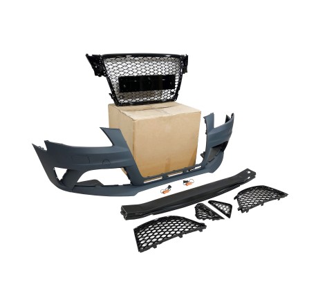 Front Bumper Audi A4 Sedan/Avant From 2009-2012 B8 Look RS4