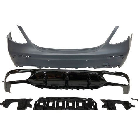 Pare-Choc Arrière Mercedes W213 2016-2019  Look AMG E63