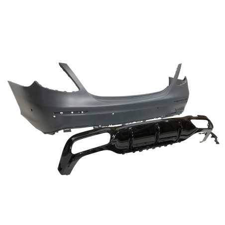 Pare-Choc Arrière Mercedes W213 2016-2019  Look AMG E63