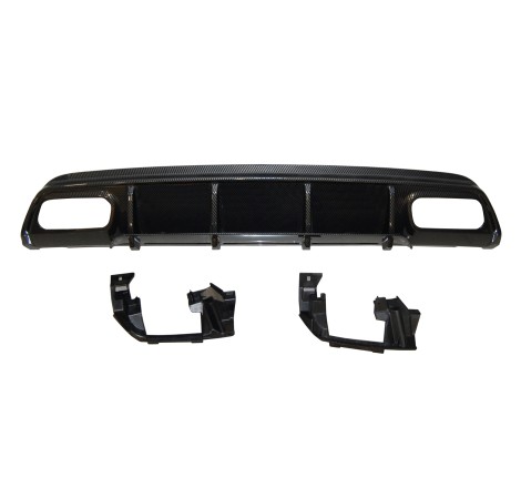 Rear Diffuser Mercedes W176 AMG 2012-2018 Look Carbon A45