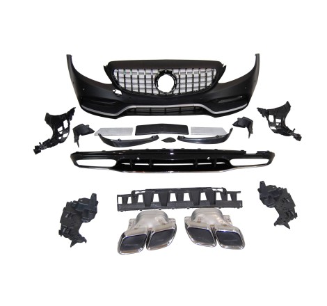 Kit De Carrosserie Mercedes W205 2019 4P / SW AMG Look C63