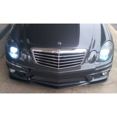 Front Spoiler Mercedes W211 Look AMG E63 07-09 Carbon Fibre