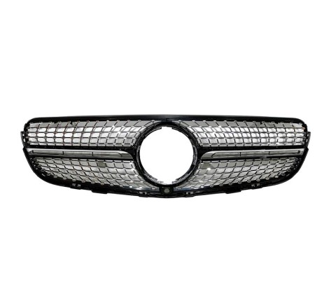 Calandre Mercedes X253 2015-2019 Diamond Full Black Caméra