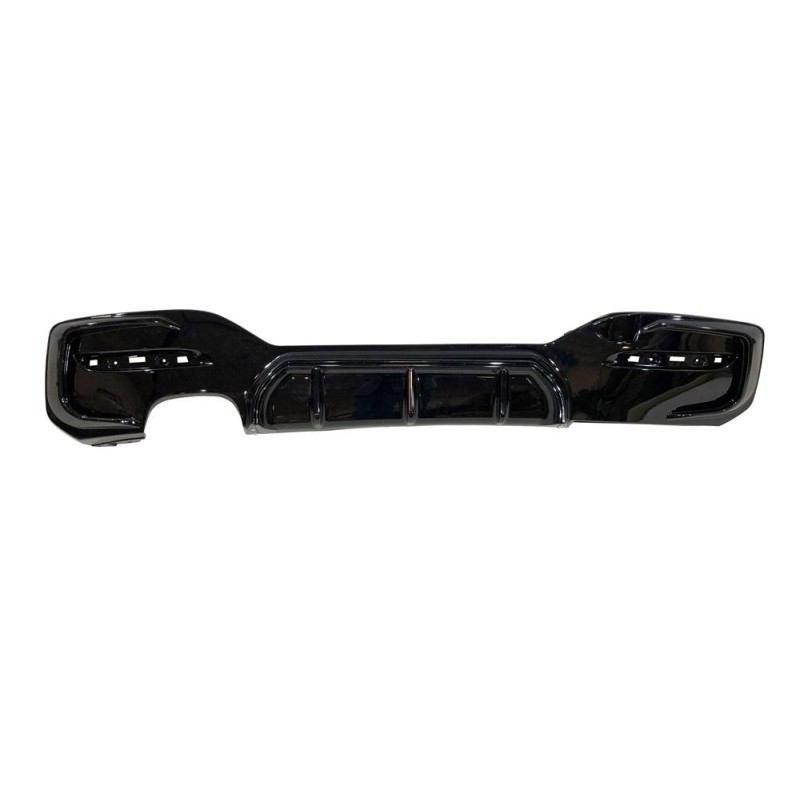 Rear diffuser BMW F20 / F21 LCI Look M Performance Glossy Black