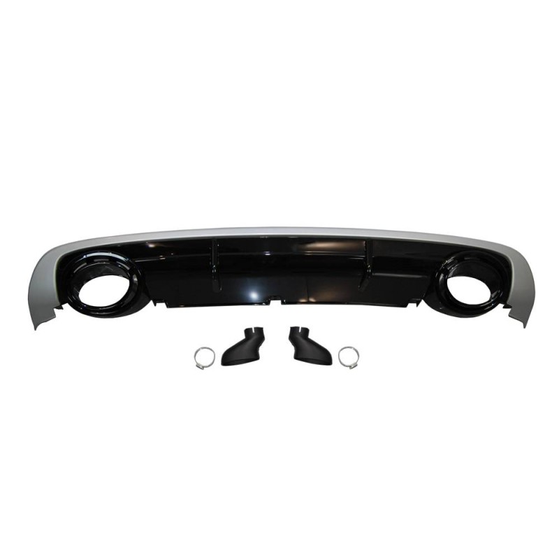 Diffuseur Arrière Audi A6 Sedan / Avant C6 2009-2012 Look RS6 ABS