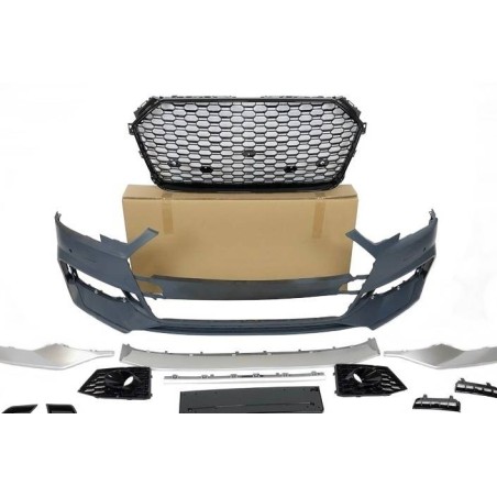 Front Bumper Audi A4 16-19 B9 Look RS4