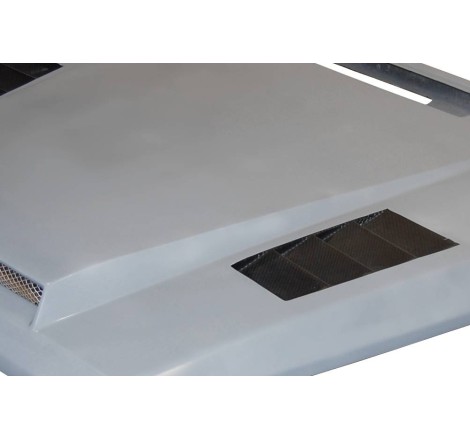 Fibreglass Bonnet Mercedes G463 1990-2018, With Carbon Fibre Air Intake