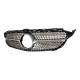 Front Grill Mercedes W205 2014-2018 Look Diamond Chromed