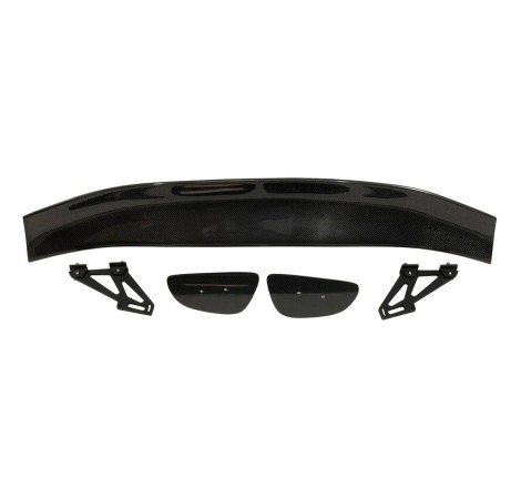 Carbon Fibre Universal Spoiler, Aluminium Feet. Model I