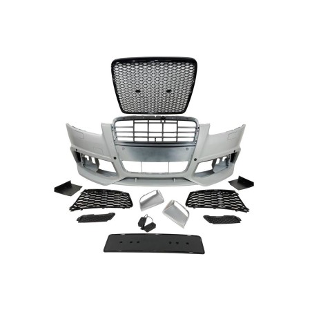 Front Bumper Audi A6 C6 2009-2012 Look RS6