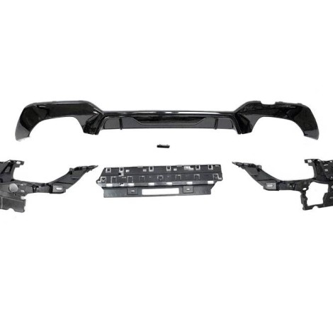 Rear Diffuser BMW G20 / G21 340 Look M Performance Glossy Black