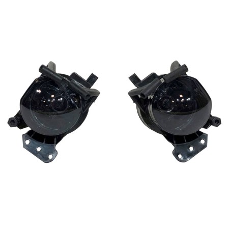 Set Of Fog Lamps For Bumper BMW E60 Look M5 / E90 Look M-Tech / E90 Look M3 / E92 Look M3 Smoked