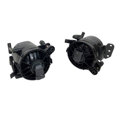Set Of Fog Lamps For Bumper BMW E60 Look M5 / E90 Look M-Tech / E90 Look M3 / E92 Look M3 Smoked