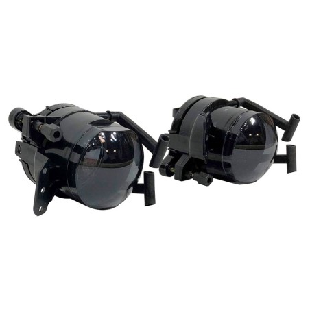 Set Of Fog Lamps For Bumper BMW E60 Look M5 / E90 Look M-Tech / E90 Look M3 / E92 Look M3 Smoked